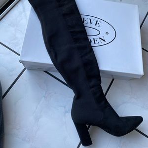 W Steve Madden Thigh-High Everley Boots
